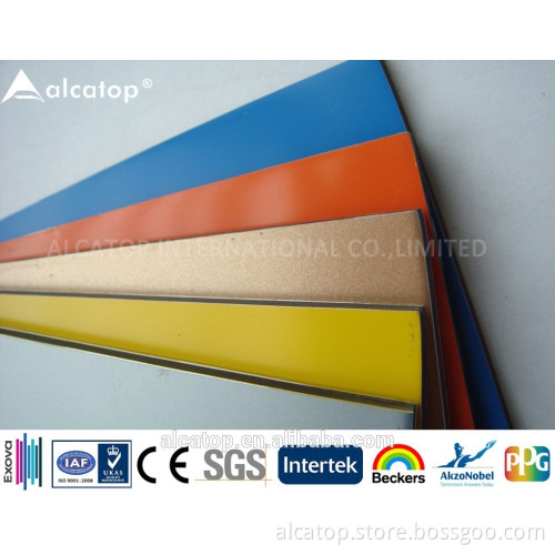 high quality wall Aluminum composite sheet/acp